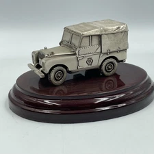 Marque Models • Land Rover KLX 770 • AA Road Service • Pewter Model Car