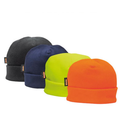 Portwest Mens Beanie Durable Fleece Hat Insulatex Lined Winter Warm Comfort HA10