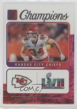 2023 Panini Clearly Donruss Clearly Champions Justin Watson #13 16wc