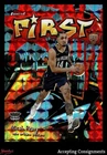 2025 Topps Finest Basketball Red Geometric Refractor Micah Peavy #F-30