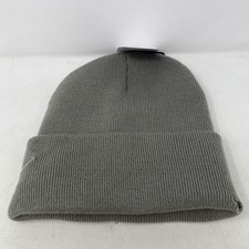 Nike Cuffed Beanie Grey/White Swoosh One Size