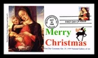 US COVER CUV EVANSON CACHETS FIRST DAY OF ISSUE CHRISTMAS MADONNA AND CHILD