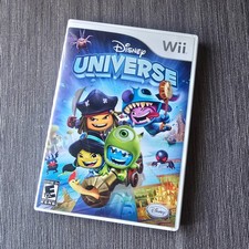 Disney Universe (Nintendo Wii) CIB - Complete with Manual & Case