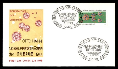 Mayfairstamps Germany FDC 1979 Otto Hahn Nobel Prize First Day Cover aaw_31161