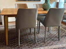 Stuhl esszimmer 4 set aus Leder