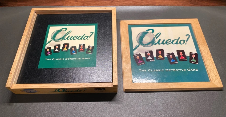 Cluedo Parker Brothers Vintage 2003 Board Game Nostalgia Edition In Wooden Box - Image 3 of 4