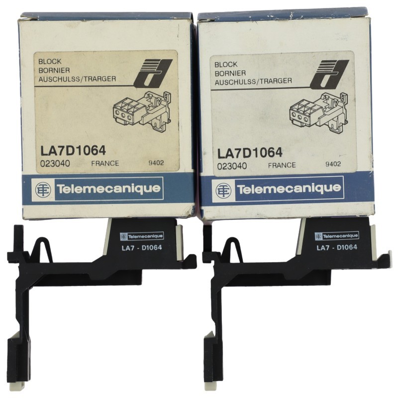 2 Pcs Telemecanique Block LA7D1064 (B202)