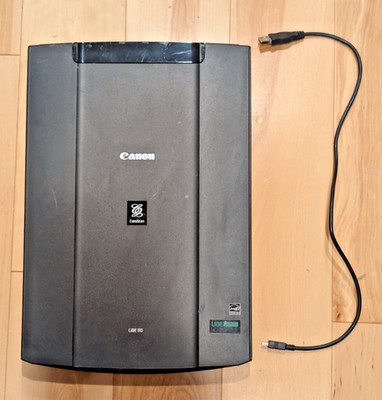 CANON CANOSCAN LIDE 110 COLOR IMAGE FLATBED SCANNER WITH USB CABLE TESTED