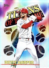 Bryce Harper 2026 Topps #TOG-18 Titans of the Game
