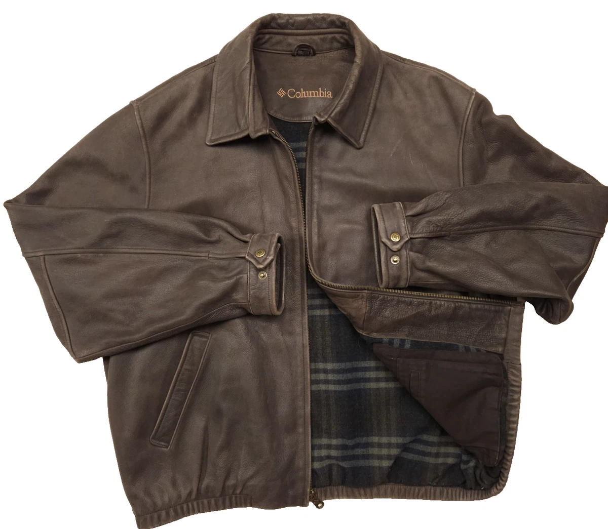 Columbia Leather Outer Shell Coats, Jackets & Vests for Men for