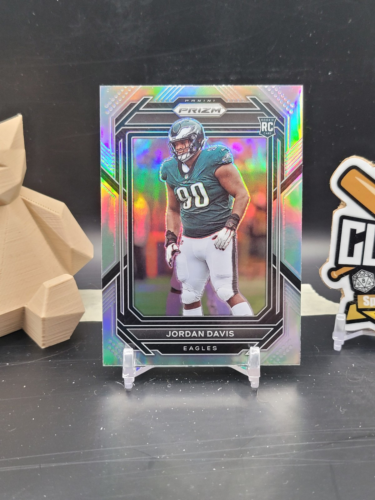 Jordan Davis 2022 Panini Prizm #371 Silver Rookie RC (CBR)