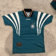 Vintage Adidas Germany 1994-96 Away Jersey Size Small Football Shirt Retro KitEU