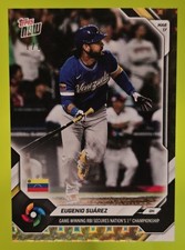 Eugenio Suarez 2026 World Baseball Classic Topps Now Card 41 FOIL FRACTOR 1/1