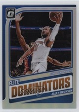 2024-25 Panini Donruss Optic Elite Dominators Holo Prizm Jalen Brunson #20 1q1l