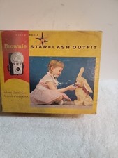 Vintage Kodak 24T Brownie Starflash Outfit Camera w/ Original Box for Display