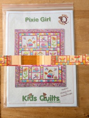Kinder Steppdecken PIXIE MÄDCHEN Wiege Kinderbett Steppdecke Muster 112 cm x 132 cm 44'' x 52''