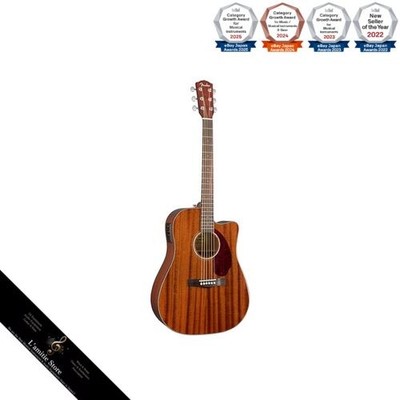 Fender CD-140SCE Electric Acoustic Guitar Mahogany Natural with Hard CaseJapan