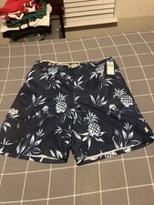 Polo Ralph Lauren Men's Navy Blue Swim Trunks LT Big And Tall New