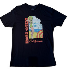 Salton Sea T Shirt Bombay Beach California Desert Vintage Postcard Style LG