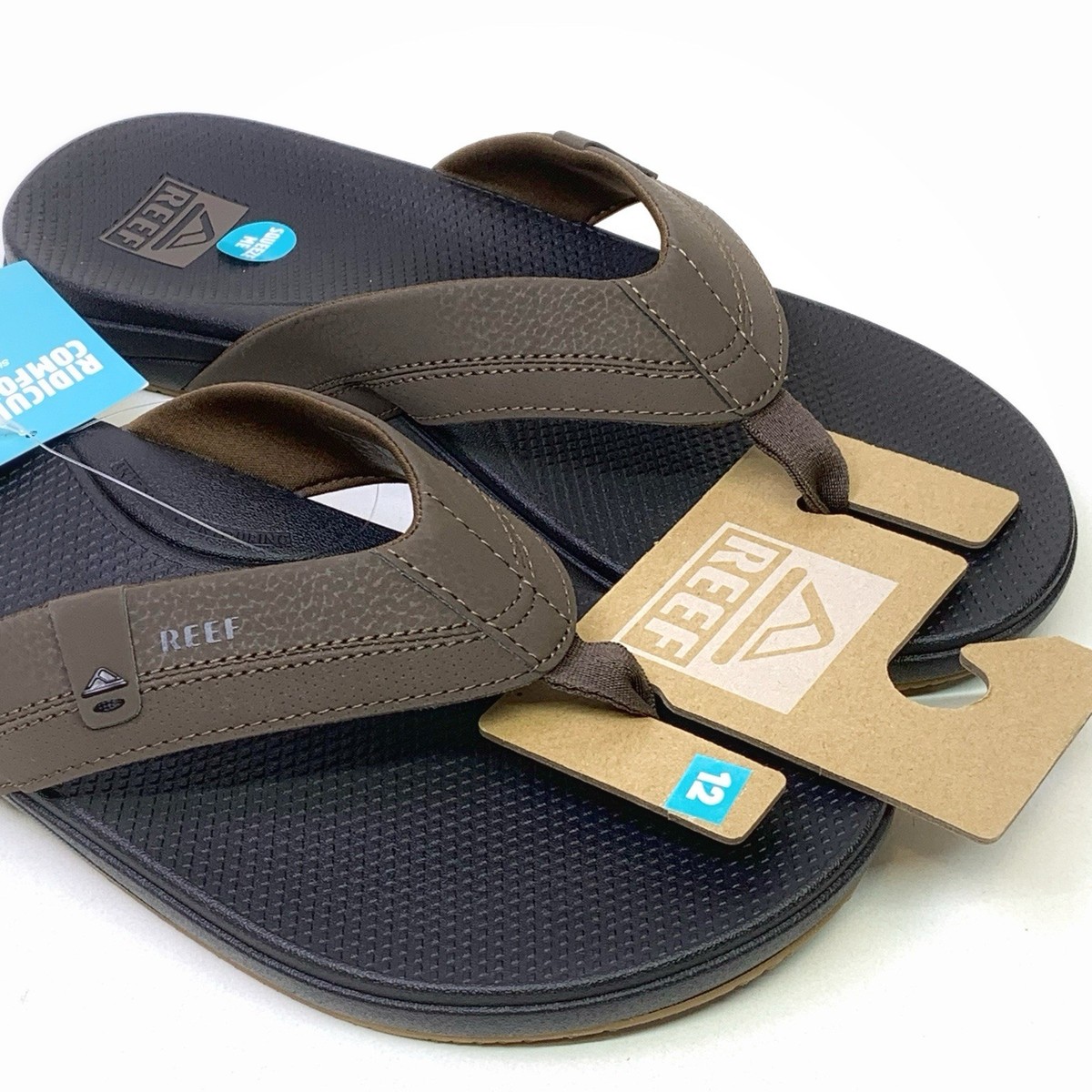 REEF Mens Cushion Spring 2.0 Flip Flop Sandals Men display picture 1