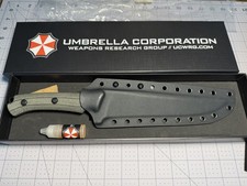 Umbrella Corporation Weapons Research Group Alpha Fighting Knife 20100 Umbrella Corporation Weapons Research Group Alpha Fighting Knife 20100
