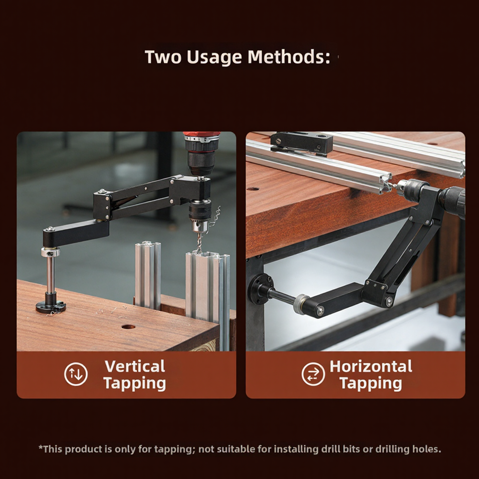 For Portable Tapping Tapping Bracket Compact Portable Design CNC ...