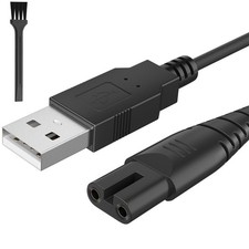 USB Charger Cable for Skull Pitbull Clipper, Palm, Butterfly Kiss, Beast Shaver