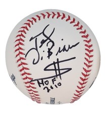 Ted DiBiase Million Dollar Man Signed HOF Inscribed Baseball Beckett COA WWE