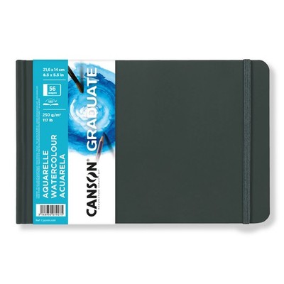 Canson Graduate Watercolor Book 8.5x5.5-28 sheets