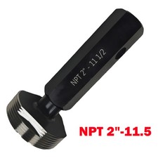 1Pc Bearing Steel NPT 2"-11.5 Taper Pipe Plug Thread Gage Gauge NPT 2" USA
