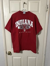 90s Indiana Hoosiers College T Shirt Tultex