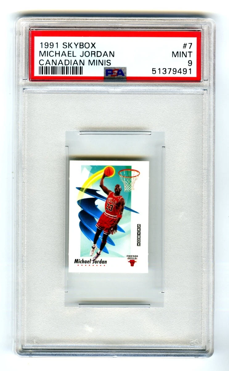 SkyBox Michael Jordan 9 Graded Basketball Sports Trading Cards