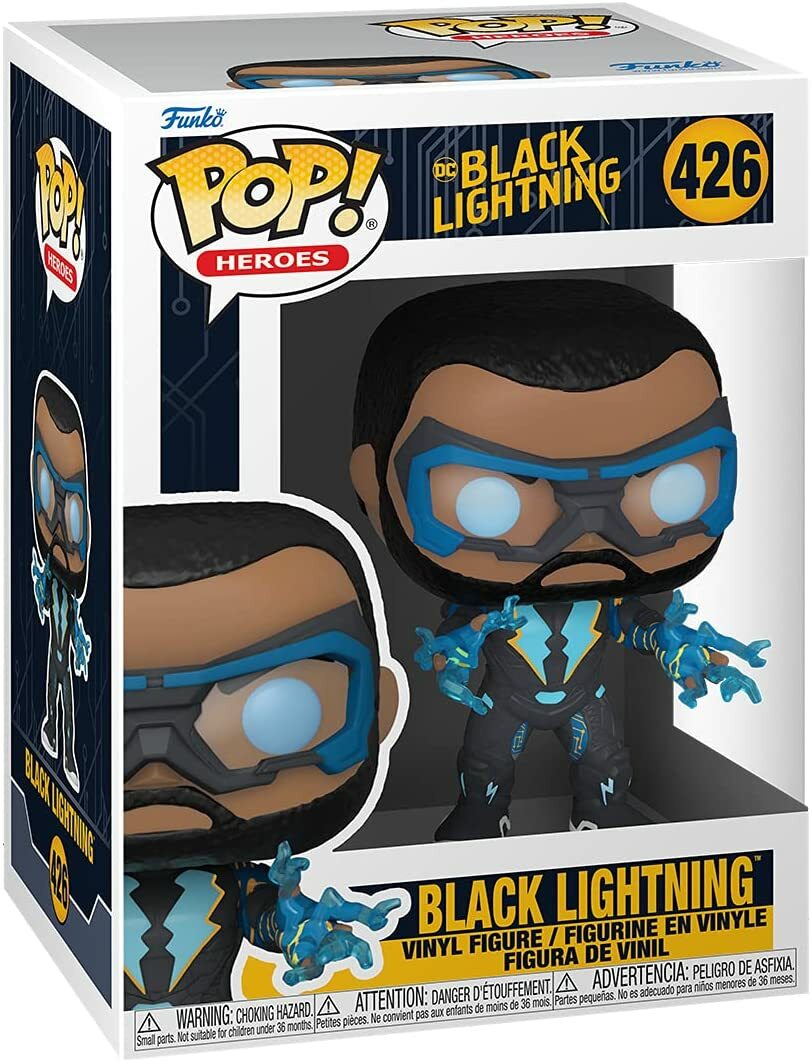 Pop! Dc Heroes Black Lightning Black Lightning #426 Funko | eBay