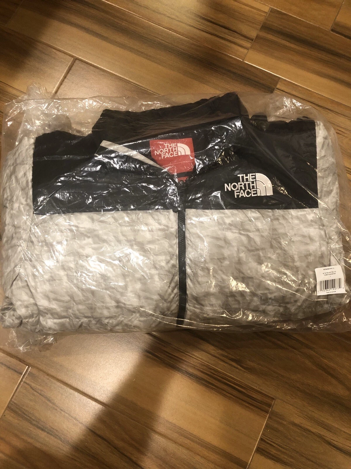 Veste en papier Supreme North Face taille Nupste Lare Tnf Xl M S L feuille