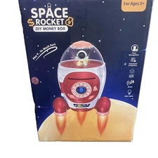 Space Rocket Diy Money Box