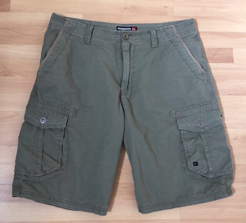 QUIKSILVER Shorts Sz 32 BOARD Pockets 