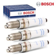 3X BOSCH 0241135520 ZÜNDKERZE FÜR SEAT IBIZA MII SKODA FABIA CITIGO VW POLO LOAD