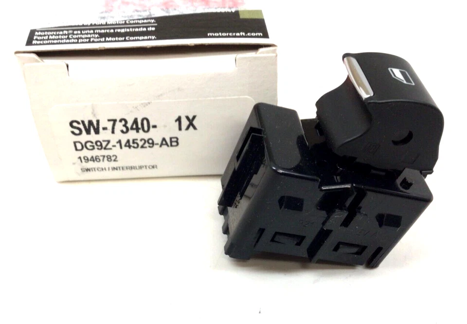 Interruptor único de ventana eléctrica para pasajero delantero o trasero Ford Expedition Fusion OEM Foto 3 de 4