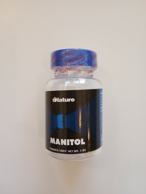 d'Nature Manitol Powder Mannitol 1 oz bottle One ounce
