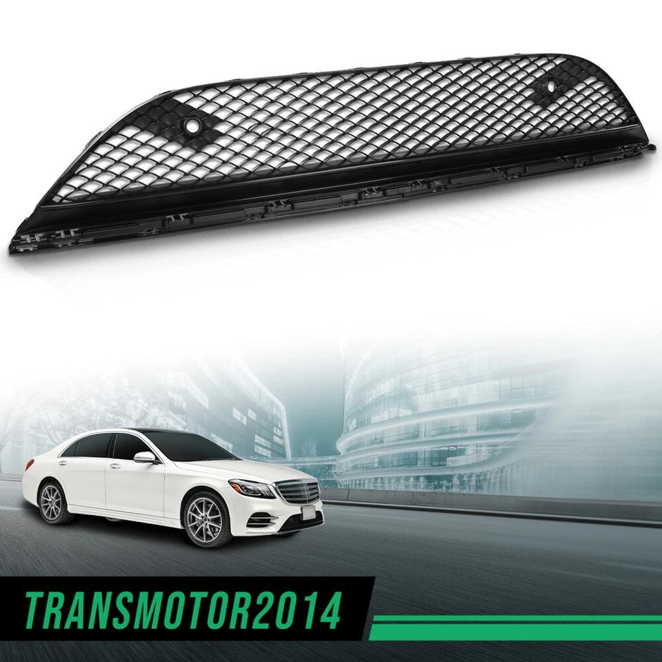 Front Bumper Grille 2228857100 Fit For 2018-2020 Mercedes Benz S450 S560 S65 AMG - Image 2 of 4