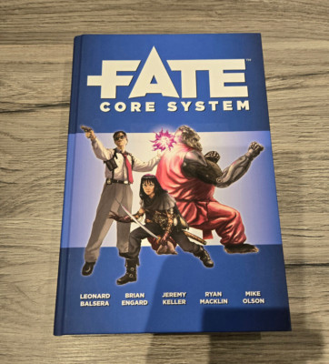 Fate Core System Rollenspiel - RPG Hardcover Regelbuch - Evil Hat