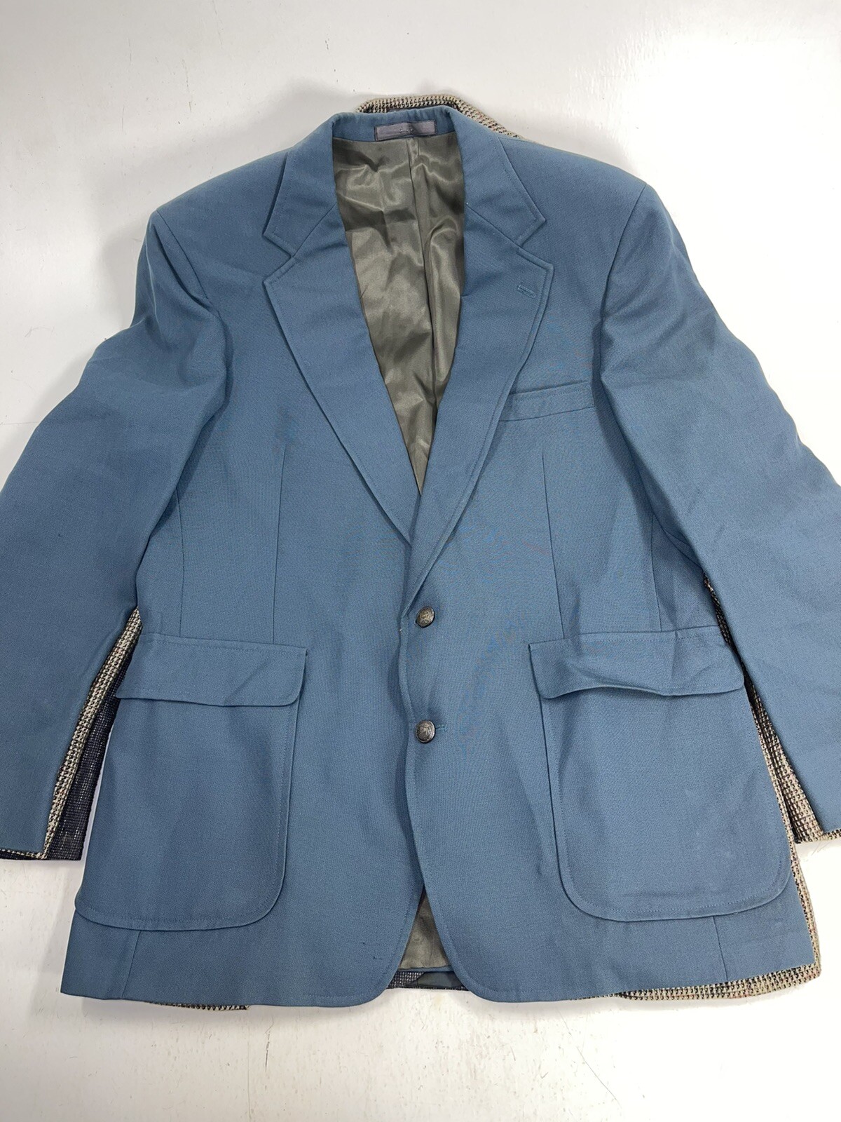 Lotto di 3 Christian Brooks 2 bottoni tuta giacca blazer cappotto sportivo