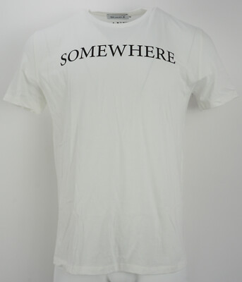 New Beams + Diaspora Skateboards Men's Sizes S / L / XL White Crew T-Shirt Japan