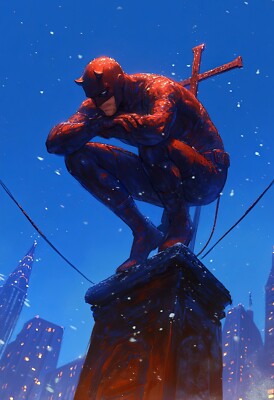 ''Daredevil 2'' 13x19 Fine Art Print Limited to Only 20 Hand-Numbered Copies