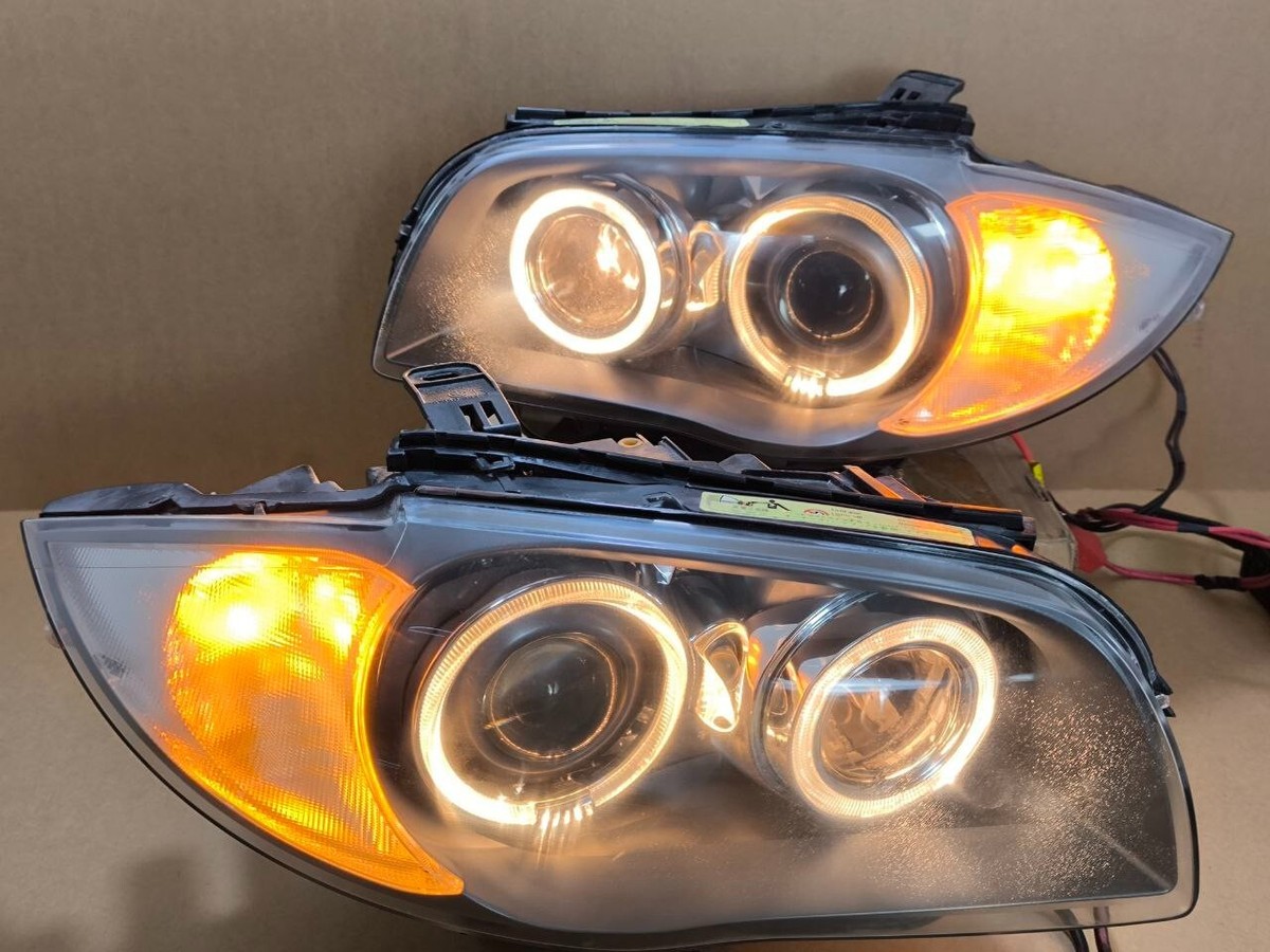 BMW 1 Series E81 E82 E87 E88 Left And Right Xenon Headlights Head