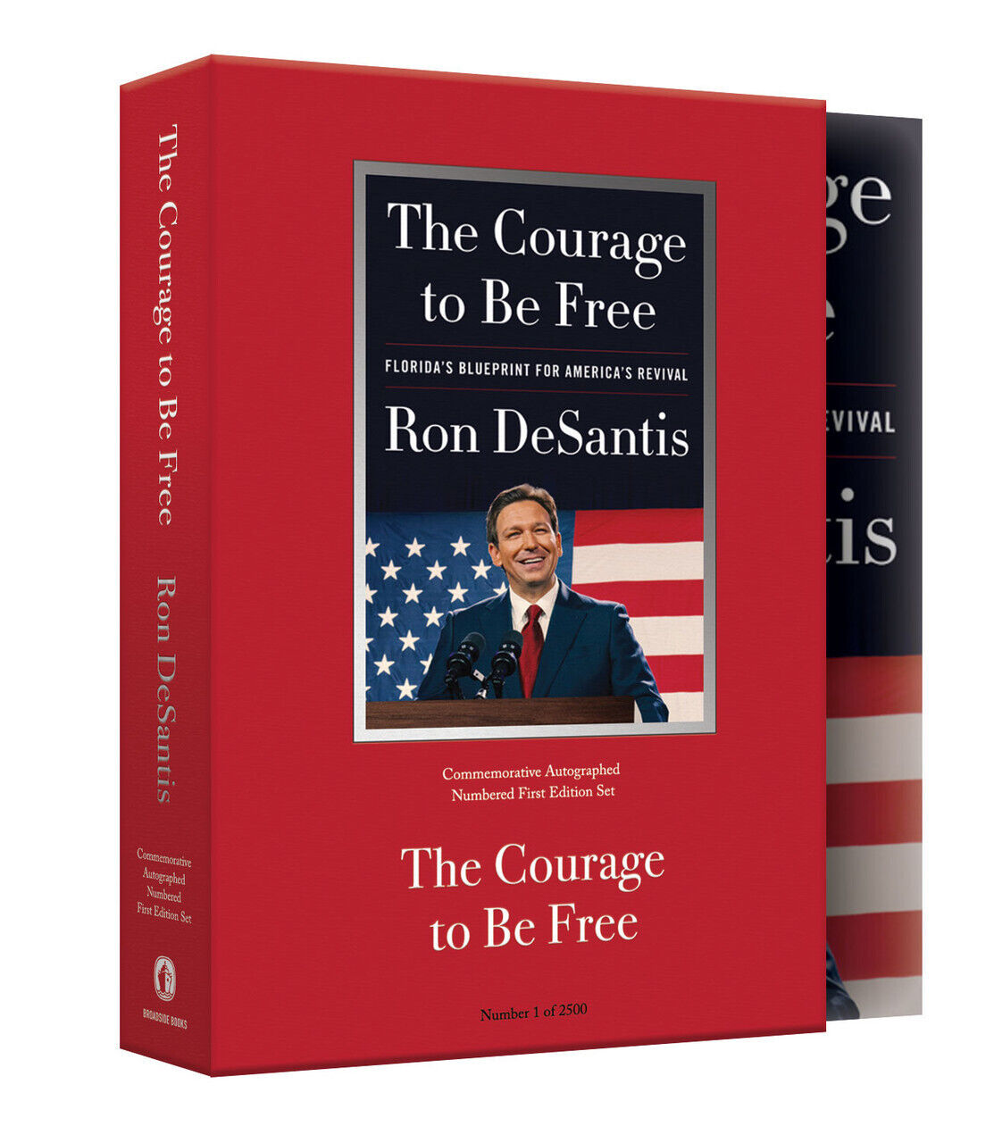 Ron DeSantis The Courage To Be Free Deluxe Collector Set Signed LE 5000 IN HAND