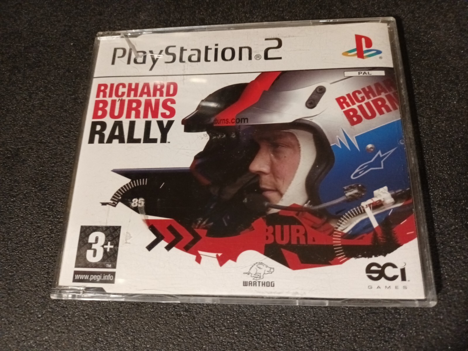 PS2 Playstation 2 PAL promo press presse Richard burns rally 