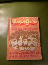 Beatles Guitar Album: A Collection of the Greatest Beatles Songs Book Rare 