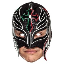 Rey Mysterio WWE 2D Card Party Face Mask - Fancy Dress Fun Offical wrestler mask