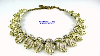 LISNER  STATEMENT COLLIER  '' EXCITEMENT'' , USA 1951
